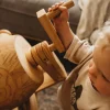 Explore Nook Construction Wooden Cement Mixer