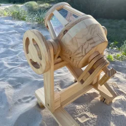 Explore Nook Construction Wooden Cement Mixer