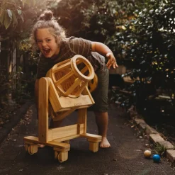 Explore Nook Construction Wooden Cement Mixer