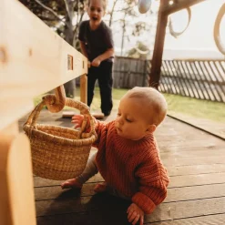 Explore Nook Construction Wooden Giant Cable Machine