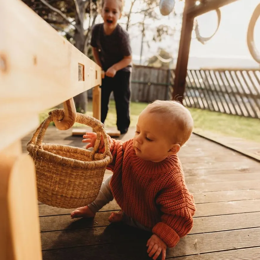 Explore Nook Construction Wooden Giant Cable Machine