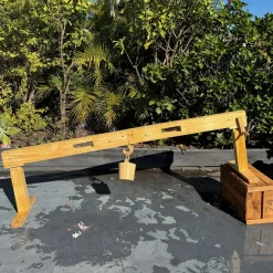 Explore Nook Construction Wooden Giant Cable Machine