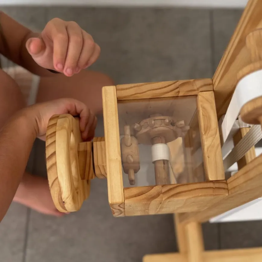 Explore Nook Construction Wooden Forklift & Pallets