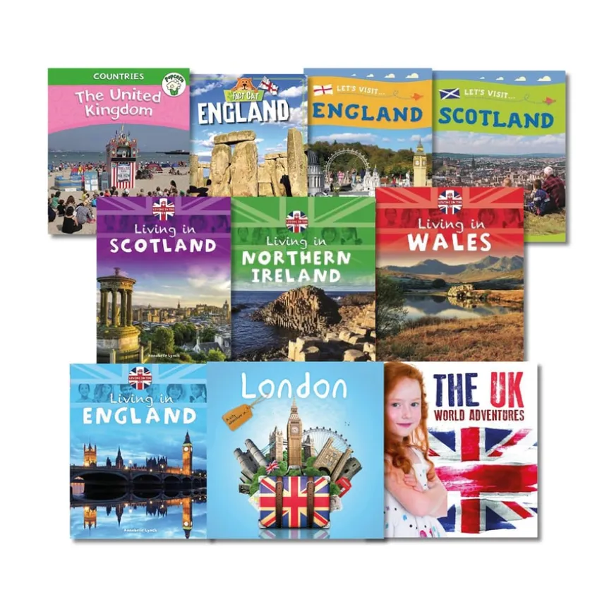 Explore the United Kingdom Book Pack KS1 10pk