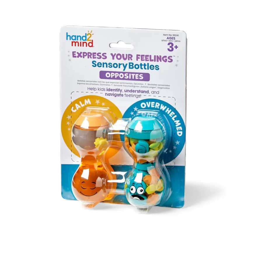 Express Your Feelings Sensory Bottles 2pk