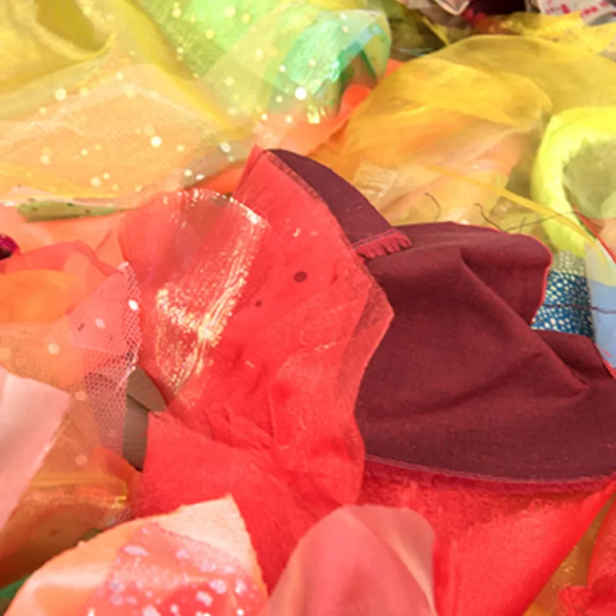 Fabric Offcuts Assorted 1kg