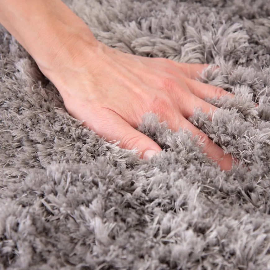 Faux Fur Circular Rug