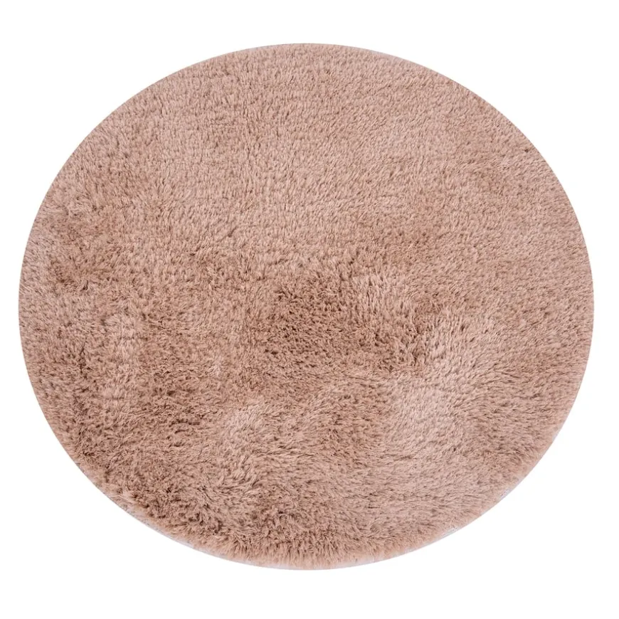 Faux Fur Circular Rug