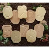 Feels-Writing Sensory Number Stones 10pk