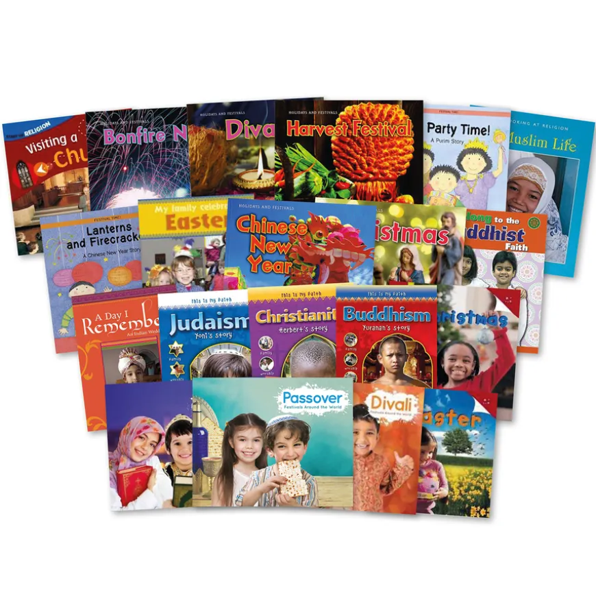 Festivals and Celebrations KS2 Book Collection 20pk