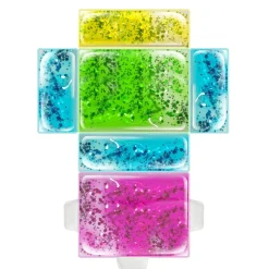 Fidgety Fingers Gel Shapes 4pk