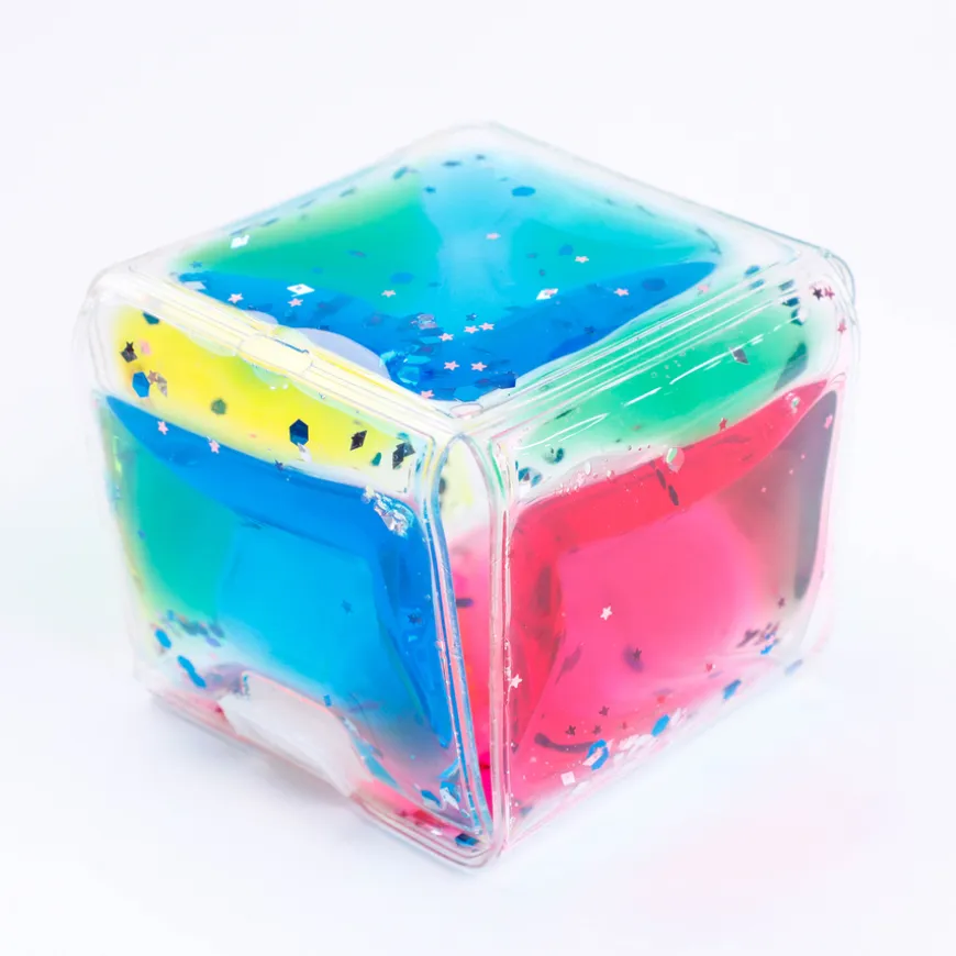 Fidgety Fingers Gel Shapes 4pk