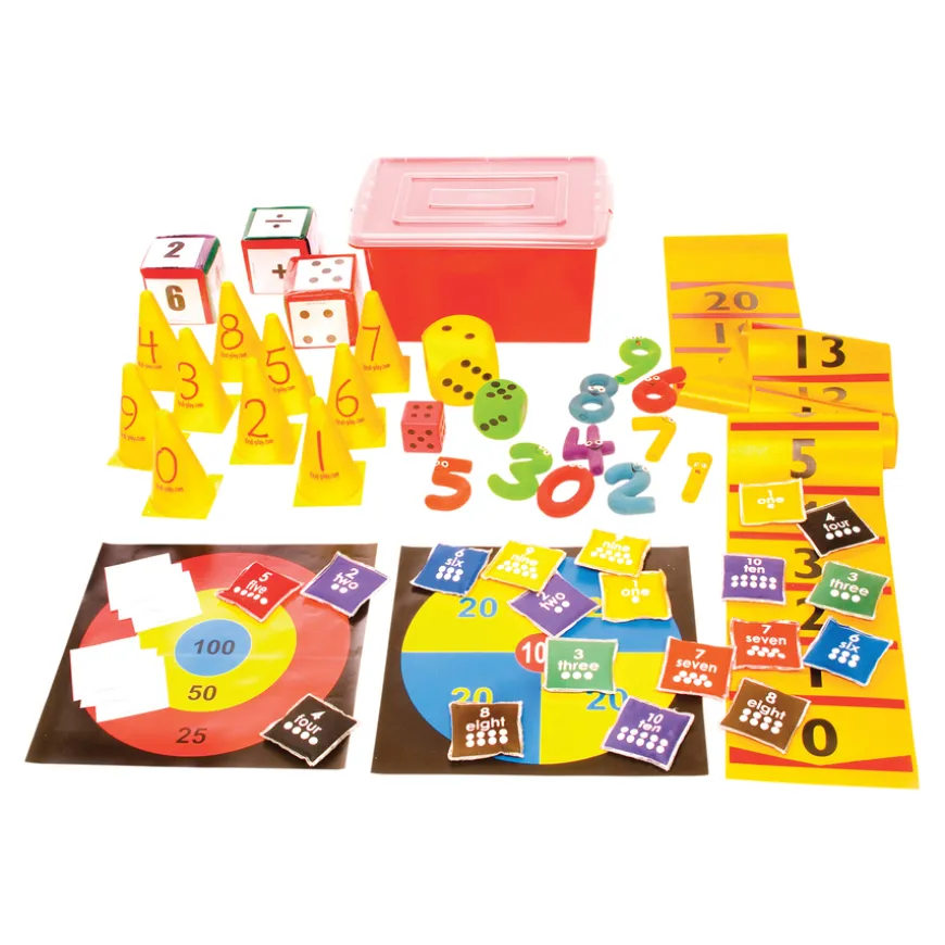 First-Play® Active Outdoor Maths Activities Equipment Pack