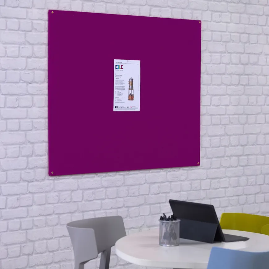 FlameShield Accents Unframed Noticeboard