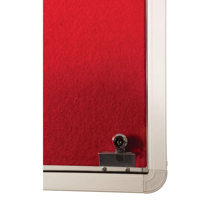 FlameShield Tamperproof Corridor Noticeboards Single Door