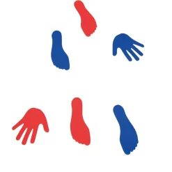 Floor Markers Hands and Feet
