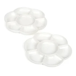 Flower Paint Palettes 2pk