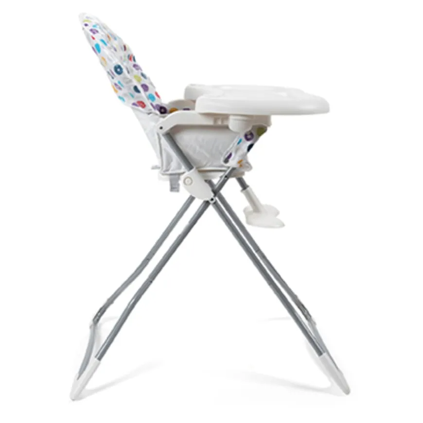 Folding Patterned Baby Highchair