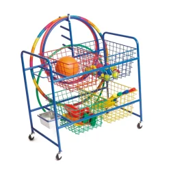 Four Basket Storage Trolley