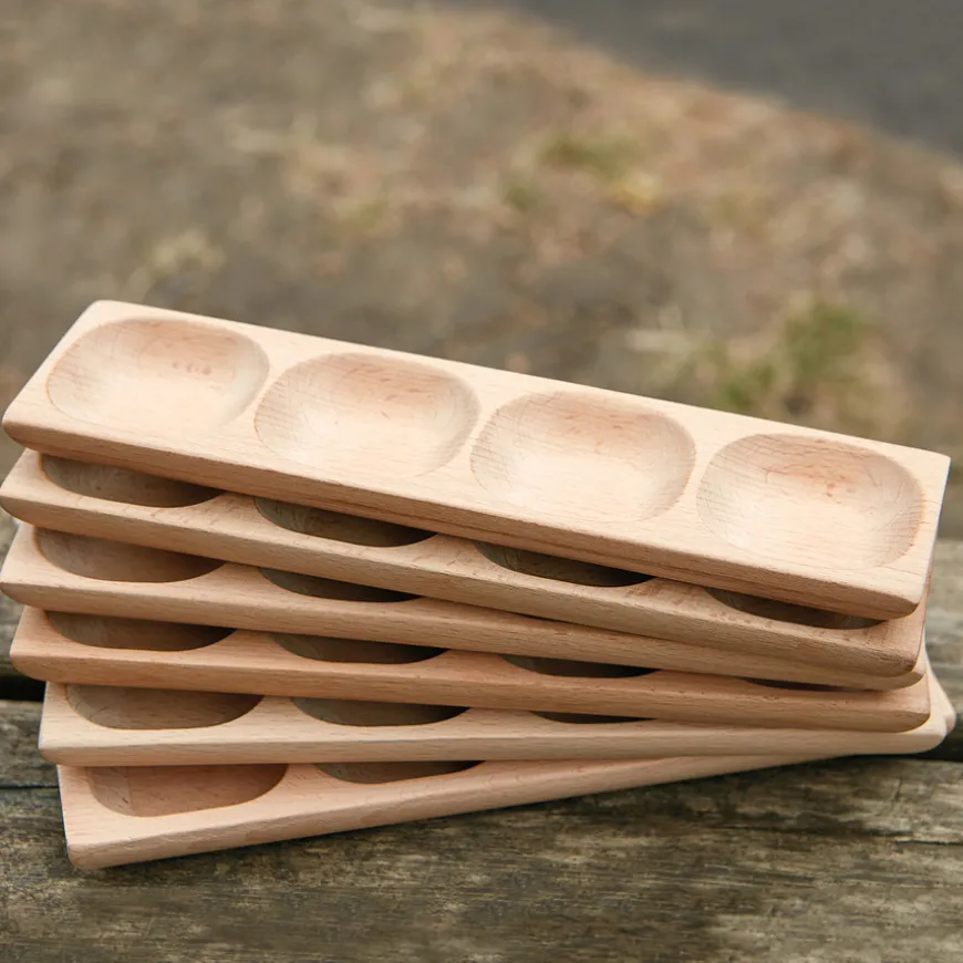 Four Pebble Word Building Tray Set 6pk