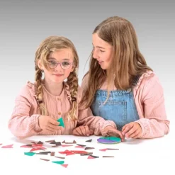 Fraction Set round in 10 colours (71 pcs) - RE-Plastic®