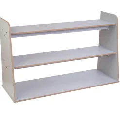 Free Standing Open Shelf Unit Grey