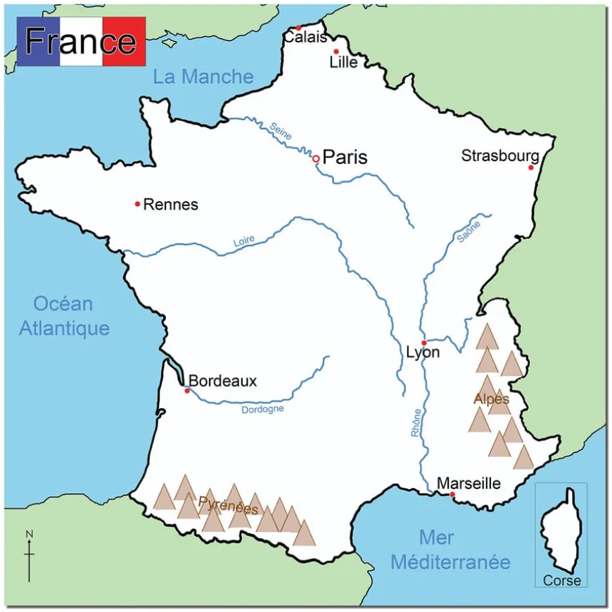 French Country and Culture Artefacts Pack