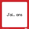 French Foam Dice Cards 48pk
