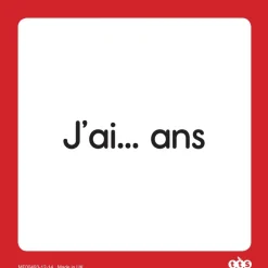 French Foam Dice Cards 48pk