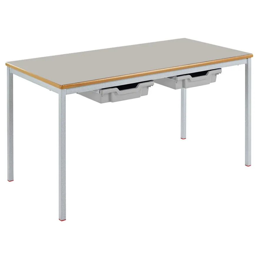 Fully Welded Rectangular Tray Table L110cm