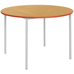 Fully Welded Table Coloured Edge Circular