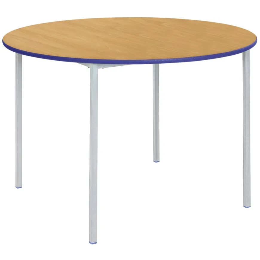 Fully Welded Table Coloured Edge Circular