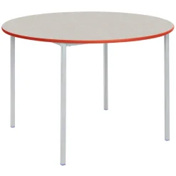 Fully Welded Table Coloured Edge Circular