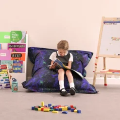 Galaxy Print Giant Bean Bag