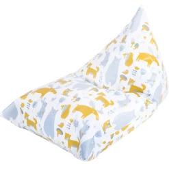 Geo Wipe Clean Triangular Beanbag