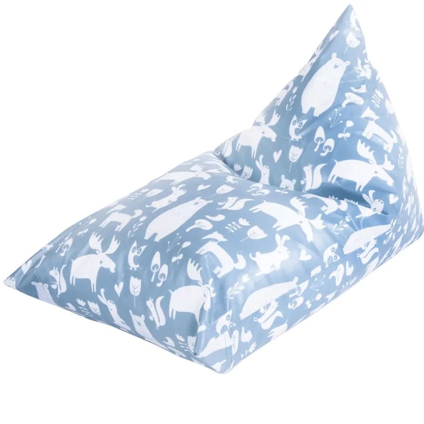 Geo Wipe Clean Triangular Beanbag