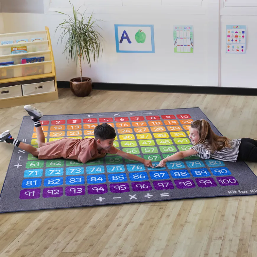 Giant Number Square Mats 2 x 2m