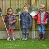 Giant Outdoor Metal Utensils 3pk