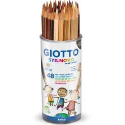 Giotto Skin Tone Colouring Pencils Assorted 48pk