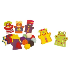 Glove Puppet Sewing Classpack Assorted 30pk