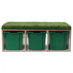 Grass Topped Bench Jumbo Trays