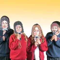 Great Fire of London Role Play Face Masks 4pk