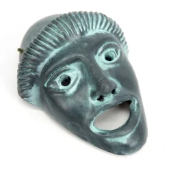 Greek Theatrical Masks W10 x H15cm 2pk