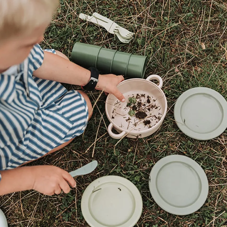 Green Bean Recycled Role Play Dinner Set 23pcs