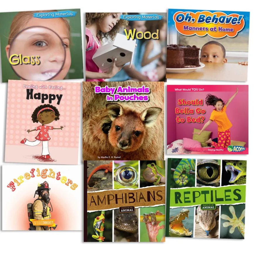 Green Non-Fiction Book Bands Level 5 10pk