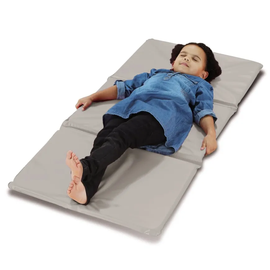 Grey Folding Sleep Mat 10pk