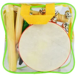 Handheld Childrens Percussion Set 10pk