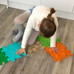 Happy Feet Big and Small Sensory Play Mats 11pk
