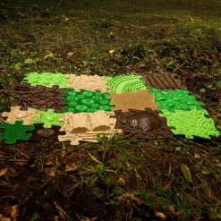 Happy Feet Forest Path Sensory Play Mats 15pk
