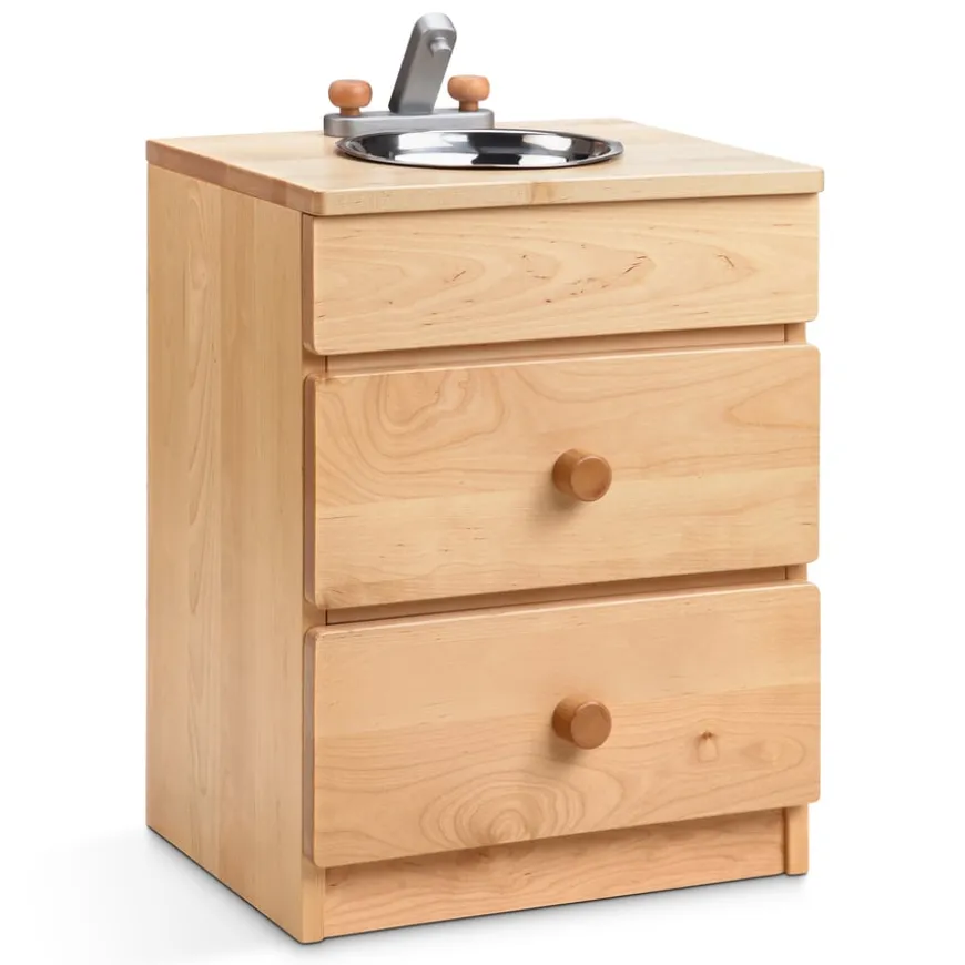 Hardwood Role Play Kitchen Units